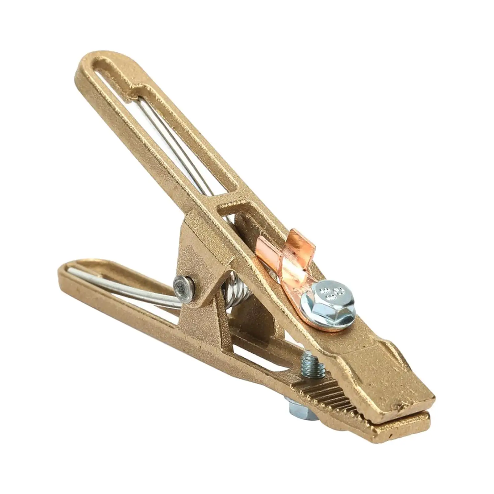 260A Brass Material A-shape Ground Welding Earth Clamp for Welding Machine