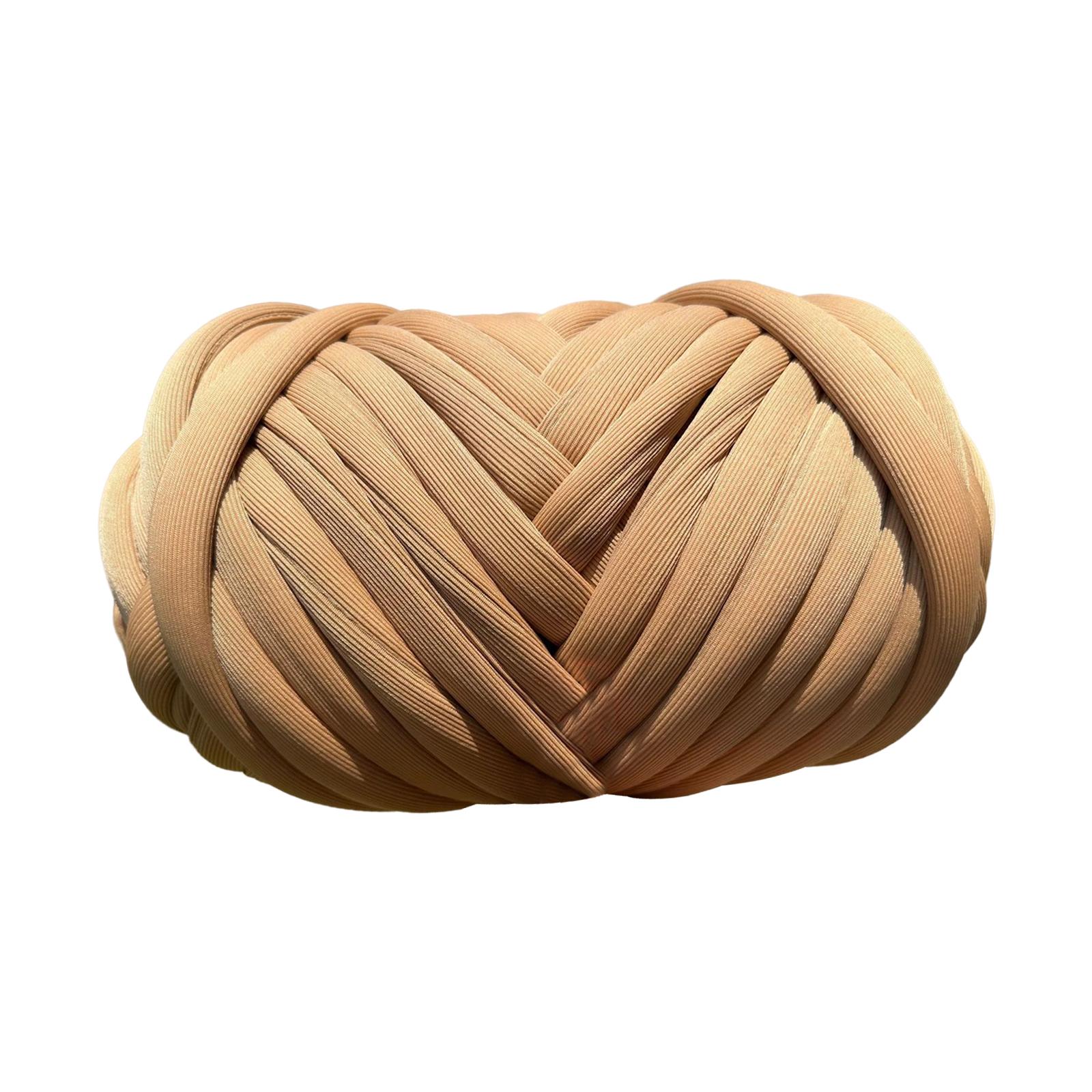 Jumbo Tubular Yarn Hand Knit Arm Knitting Yarn DIY 250G Chunky Yarn Bulky Yarn for Scarf Throw Weaving Kids Crafts Rug Making