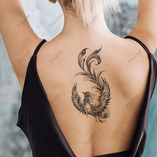 Phoenix Bird, Cartoon Bird Tattoo, fictional Character, bird png | PNGEgg
