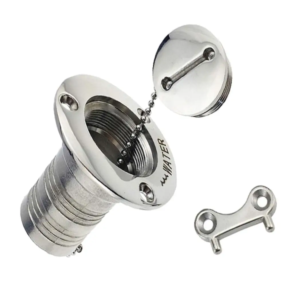 Stainless Steel 316 Marine Boat Deck w/ Key   for Boats - 38mm