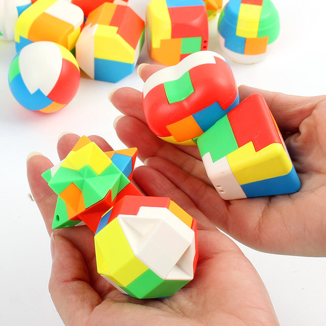 教育用3Dパズル,1ピース,組み立てボール,12スタイル