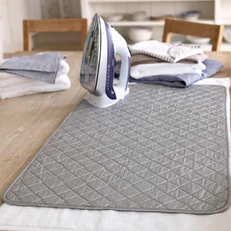 Title 14, 1 Pcs Silver Tabletop Ironing Mat Laundry Mat P...