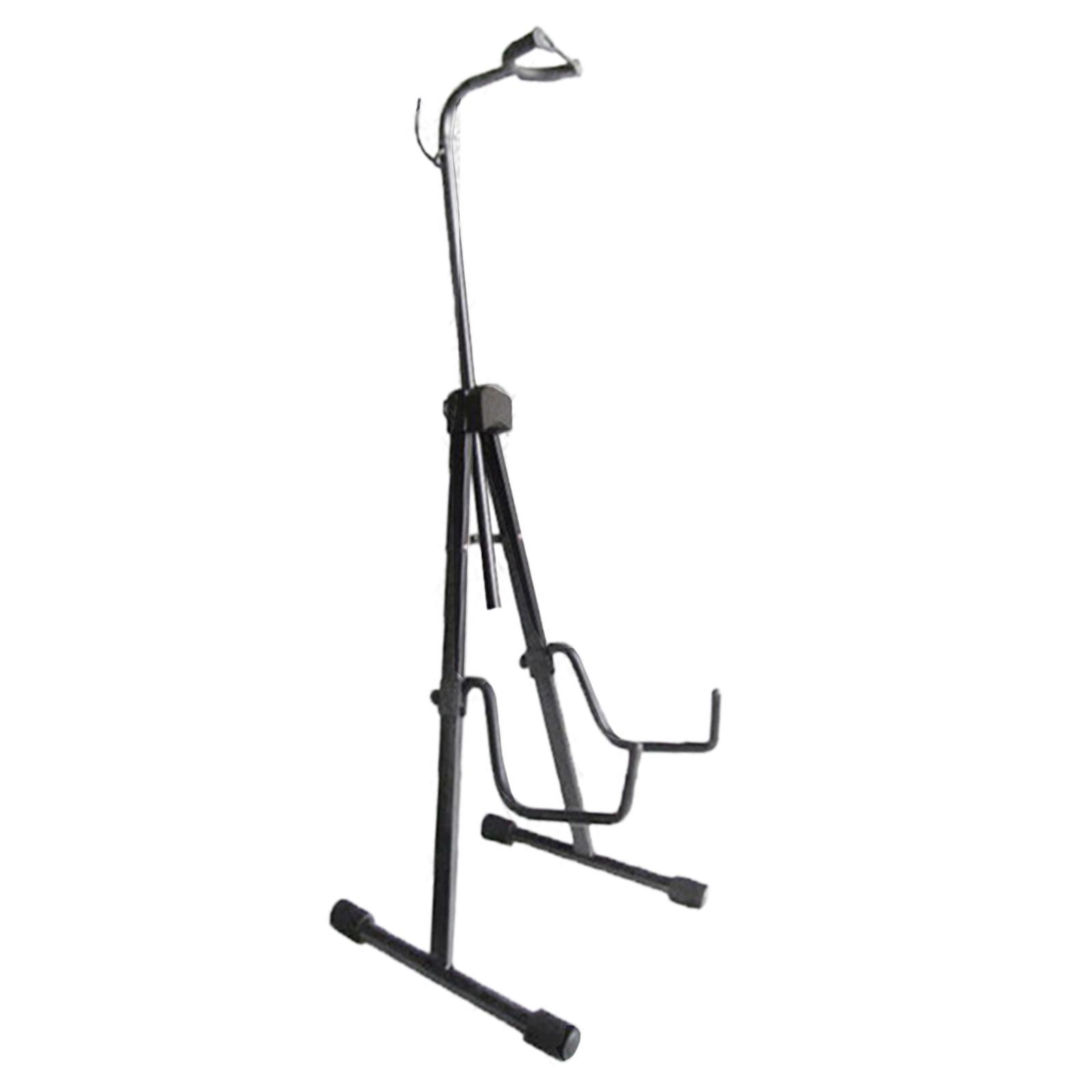 Metal Cello Display Stand with Hook Foldable Easily Fold and Open Durable