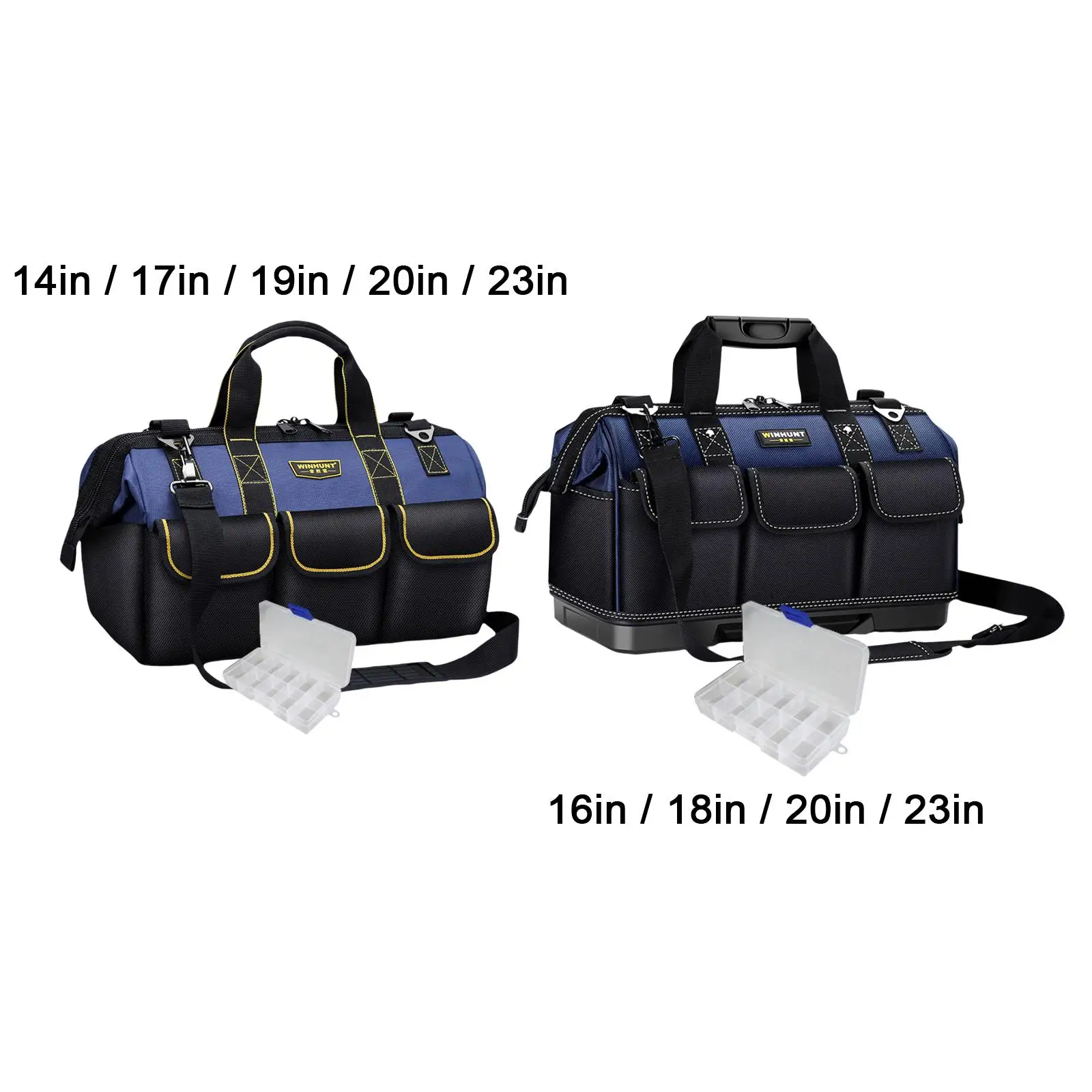 Multifunction Large Capacity Oxford Cloth Tool Bag Hardware Organizer Crossbody Toolkit Electrician Carpenter Backpack Handbag