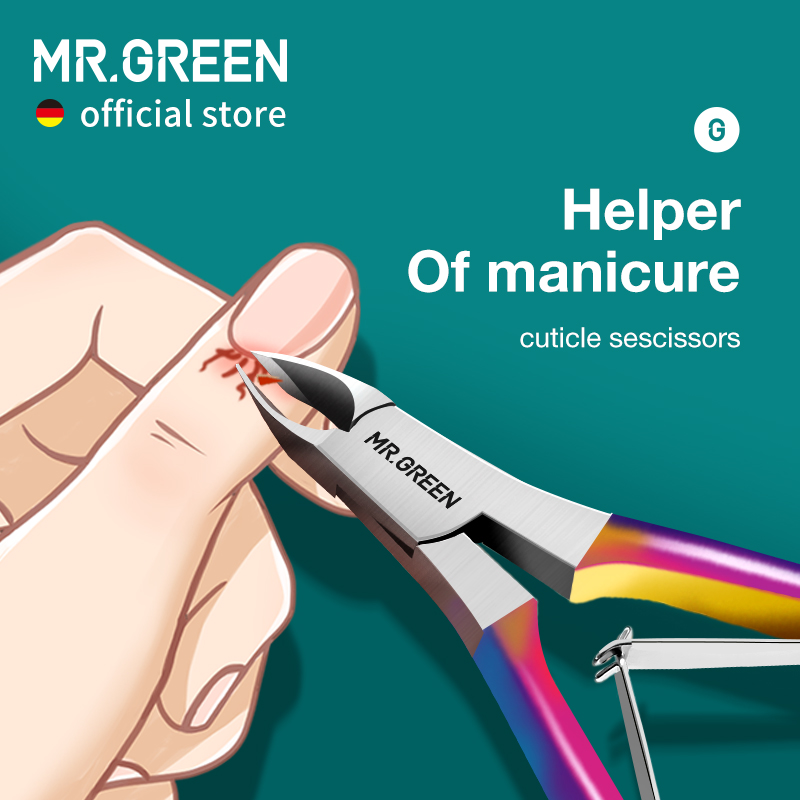 Best of MR.GREEN Gorgeous Colorful Cuticle Nippers Cuticle Clippers Nail Manicure Scissors Trimmer Dead Skin Remover Stainless Stee Tool Reviews & Tips