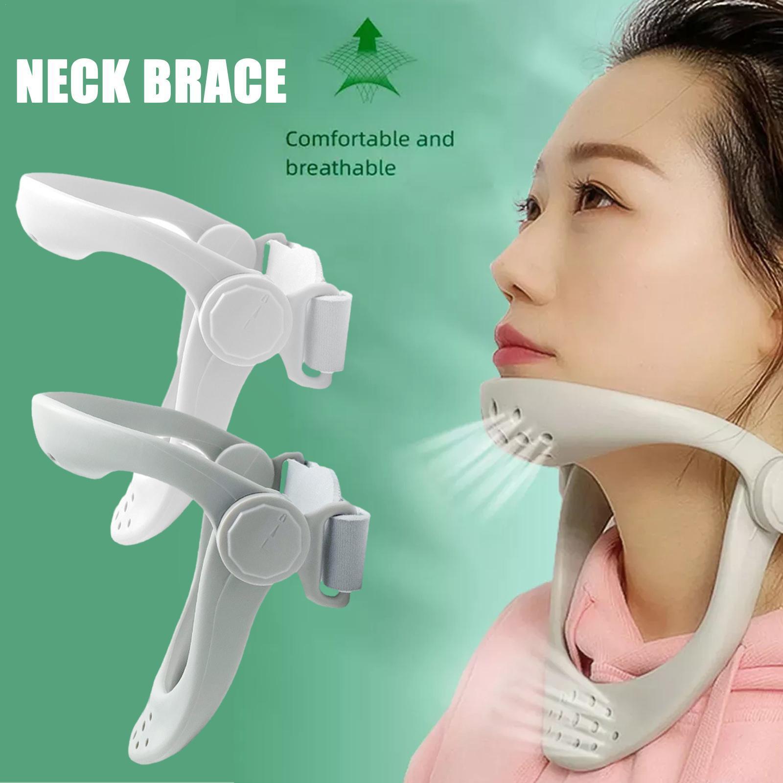 Best of Neck Tractor Cervical Vertebra Home Bow Head Family Head Stretch Fixed Anti-forward Bracket Corrector Brace Neck Neck Tilt D0T3 Reviews & Tips