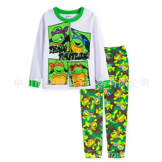 Teenage Mutant Ninja Turtles Pajama Sets Boys Girls Home Clothes Children's  Pajamas Cartoon Hero Kids Sleepwear Suits Robe - AliExpress