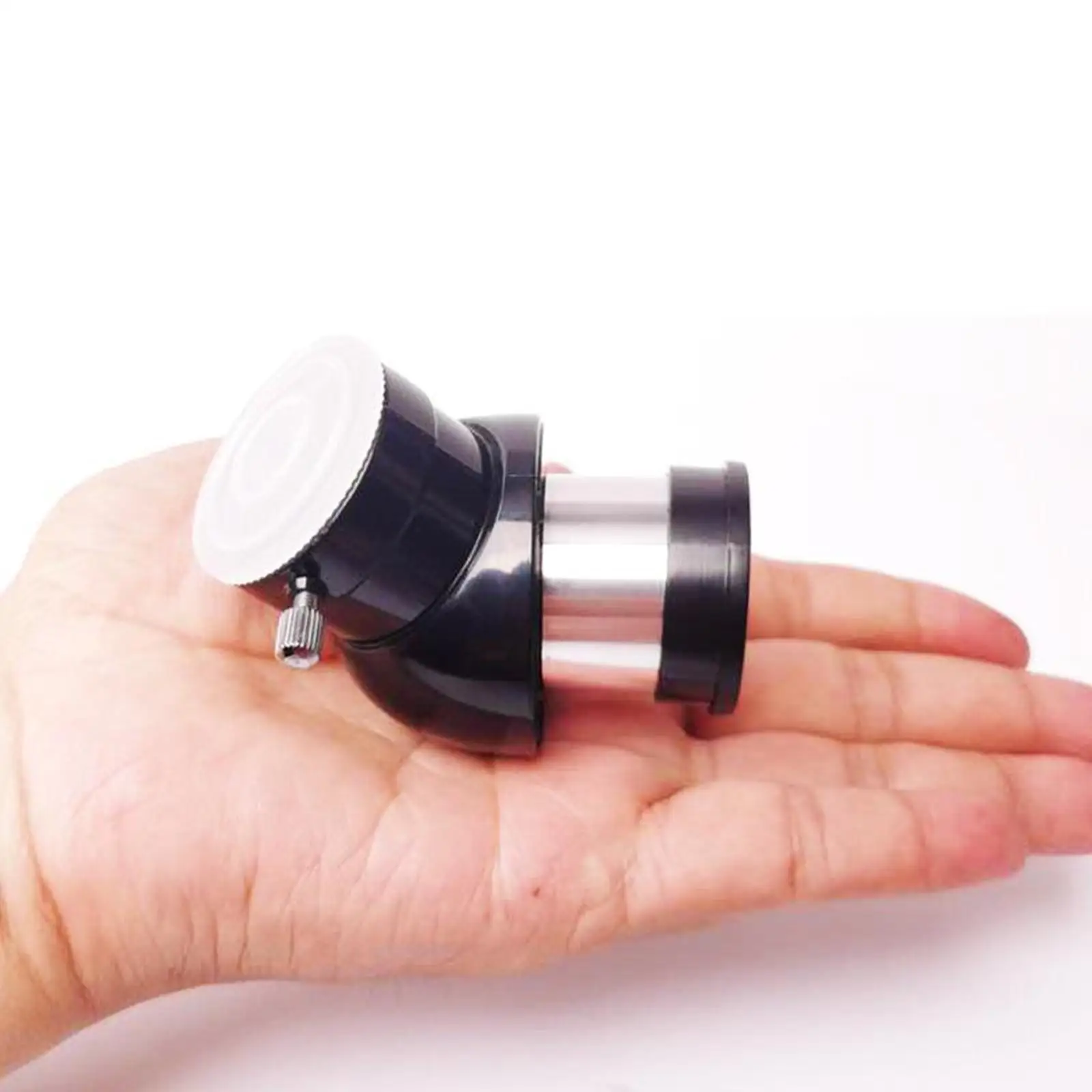 31.7mm 45 Degree Erecting for Telescope Eyepiece w/ Dust Cover Black