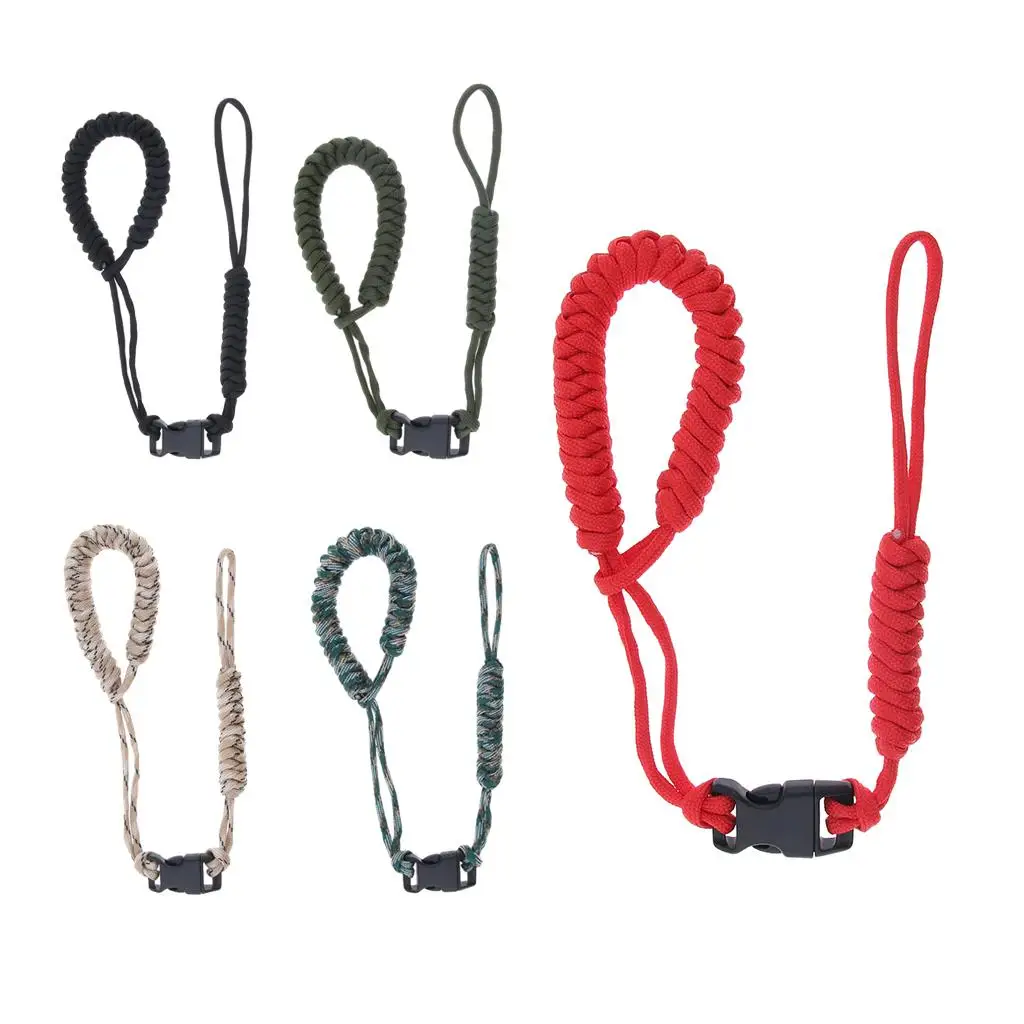 Braided  Adjustable Camera Wrist Strap Bracelet Travel Hiking Beach