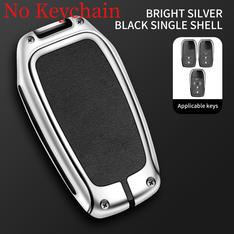 Custodia per chiave auto in pelle metallica Shell per Toyota Hilux Fortuner Land Cruiser 200 Camry Sienna RAV4 Previa Highlander Protector 22 Custodia per chiave auto in pelle metallica Shell per Toyota Hilux Fortuner Land Cruiser 200 Camry Sienna RAV4 Previa Highlander Protector - S8ac018e8be8b4fb9b94bc220a0ea7bedE