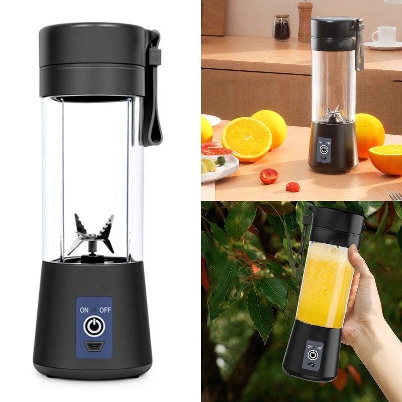 Title 2, M2EE Orange Juicer Machine Blenders Wireless Bo...