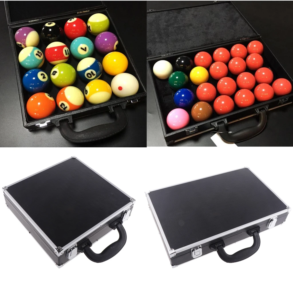 Billiard Balls Case Carrying Bag Pool Ball Billiard Balls Storage Box