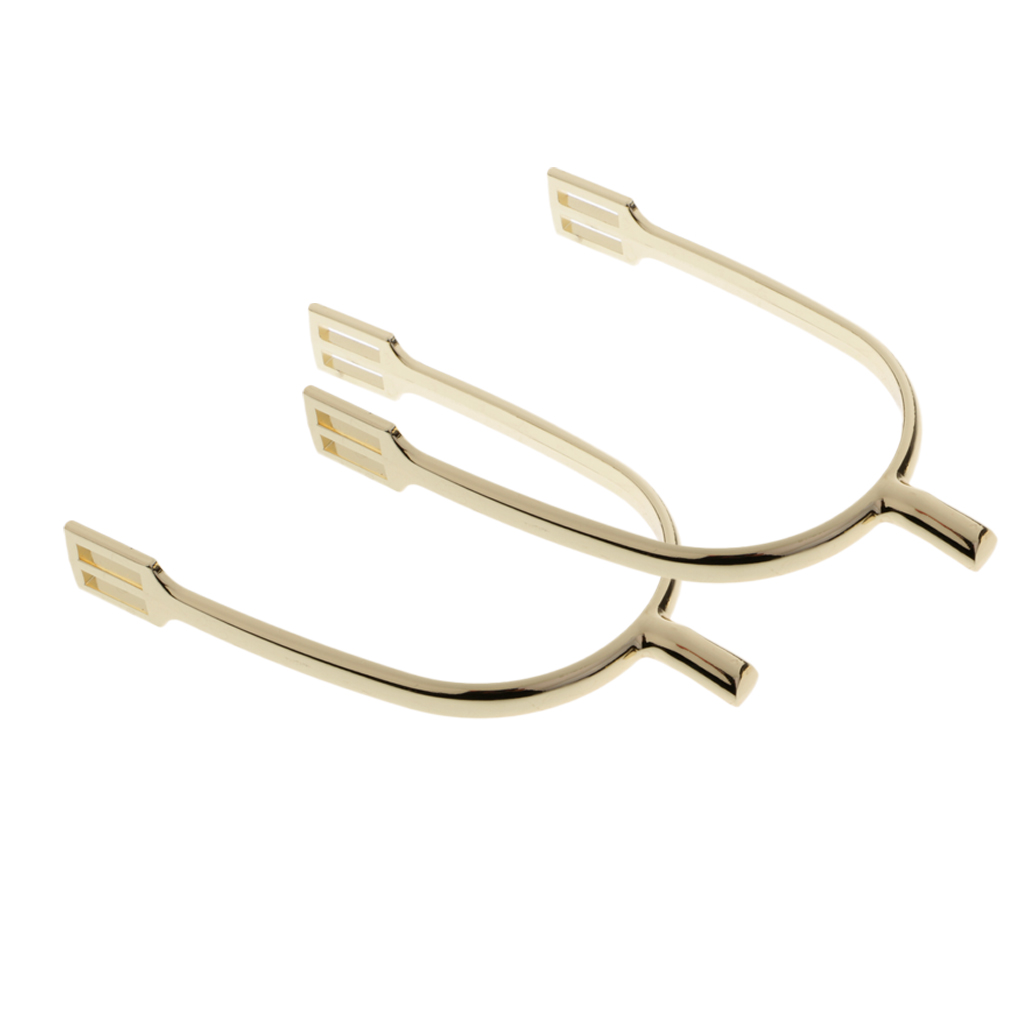 1 Pair Zinc Alloy Horse Riding Equestrian Training Spur for Men Rider 135mm
