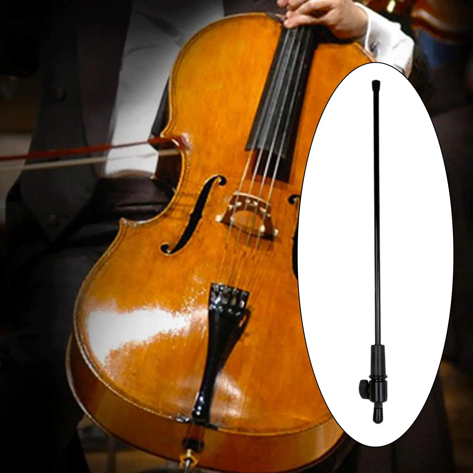 Professional Cello Endpin Replacement Accessories Musical Instrument for Music Lovers Kids Teens Beginners Adults