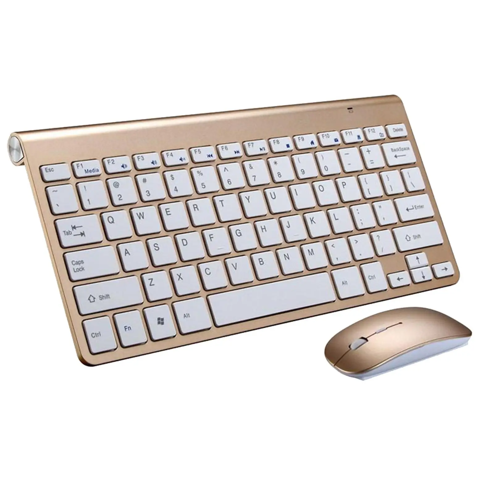 Rechargeable  Keyboard Mouse,  Compact  Keyboard Mouse for Laptop, PC, Desktop Computer, Windows OS