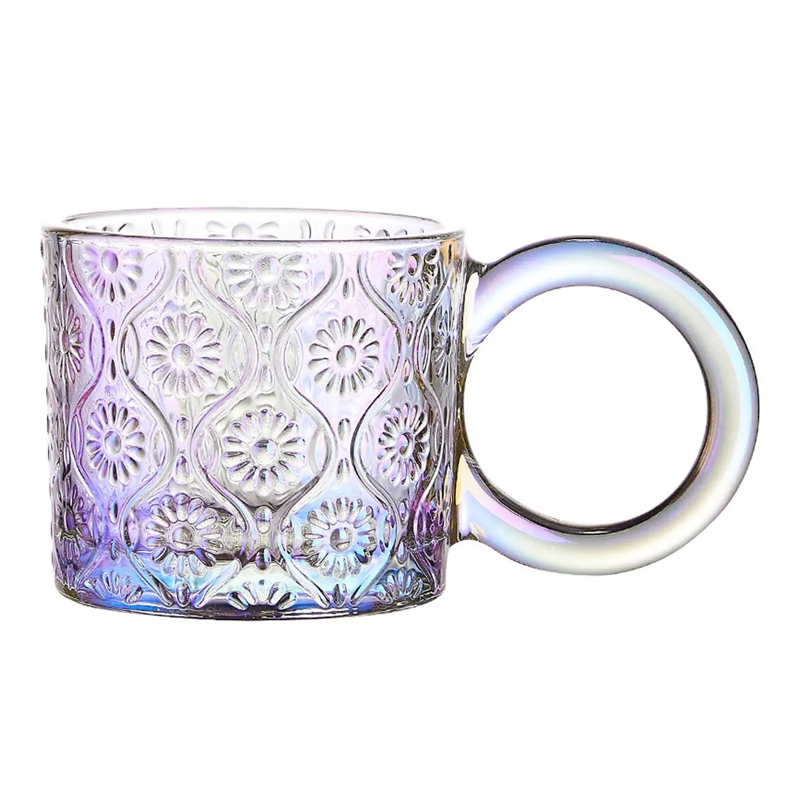2x Coffee Mug 250ml Latte Mug Heat Resistant Drinkware for Home