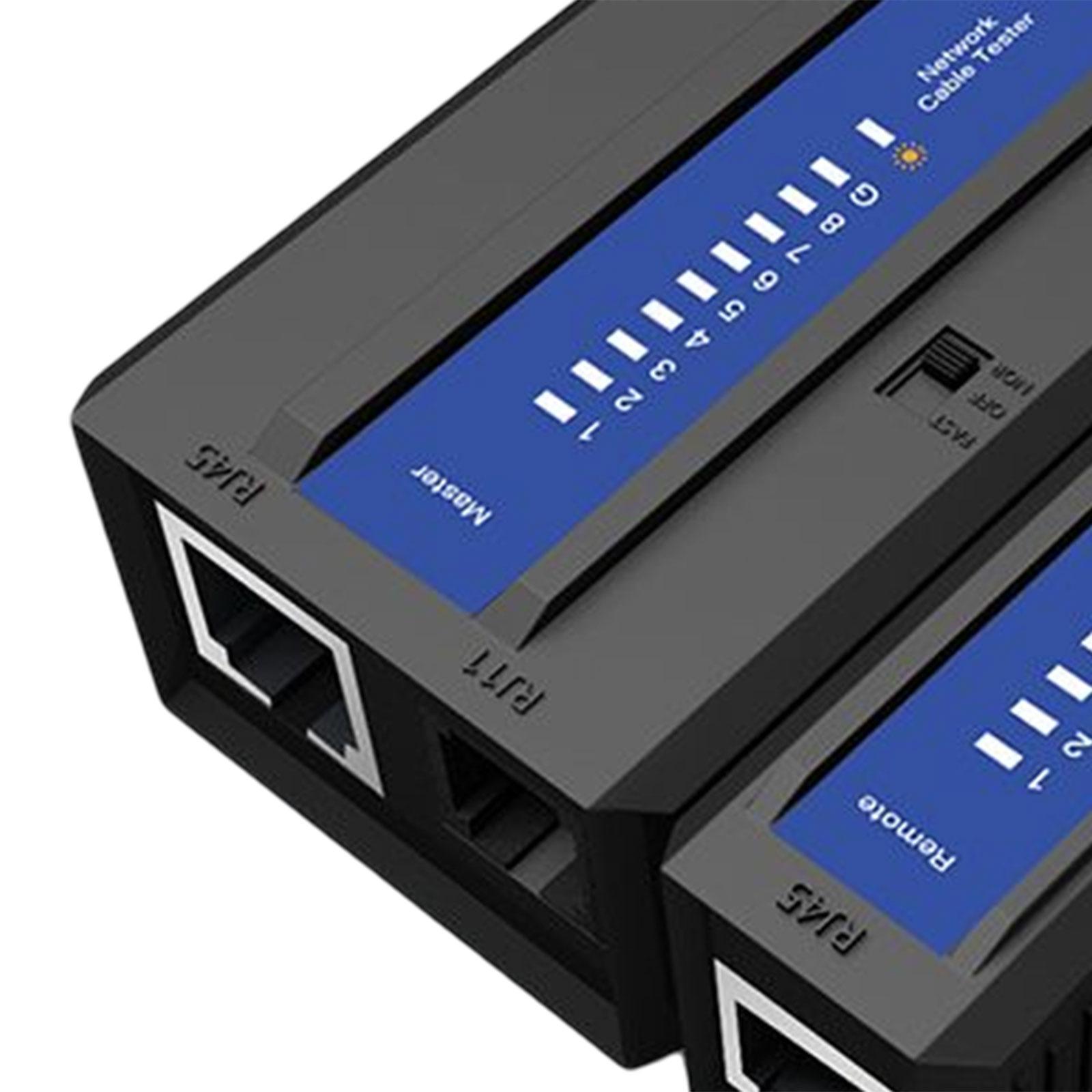 RJ45 сетевой кабель тестер Автоматический Режим сна для телефона LAN RJ45  RJ11 LAN провод Ethernet сетевой Телефон Кабельный тестер сетевой тестер LAN  | AliExpress