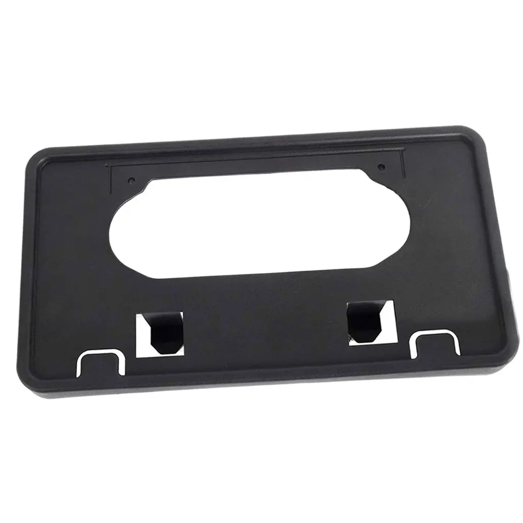 Front Bumper Guards Pads License Plate Frame Bracket fits for Ford F150 9L3Z17E810B , Easy to Install