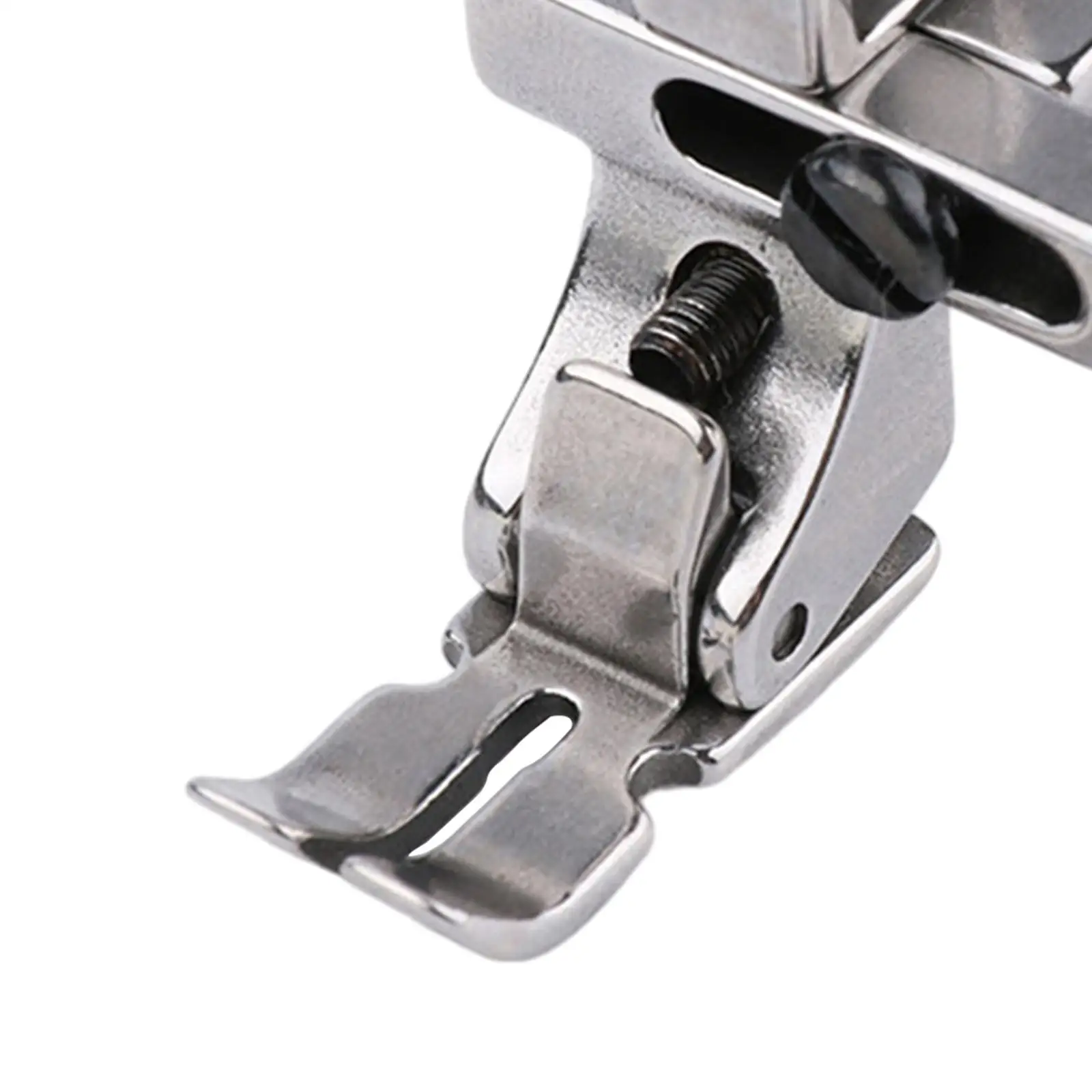 Presser Foot 4 in 1 Folding Position Adjustable Edge Guide Foot Hem Foot Parts for Flat Car Stitching Overlock DIY Crafts Fabric
