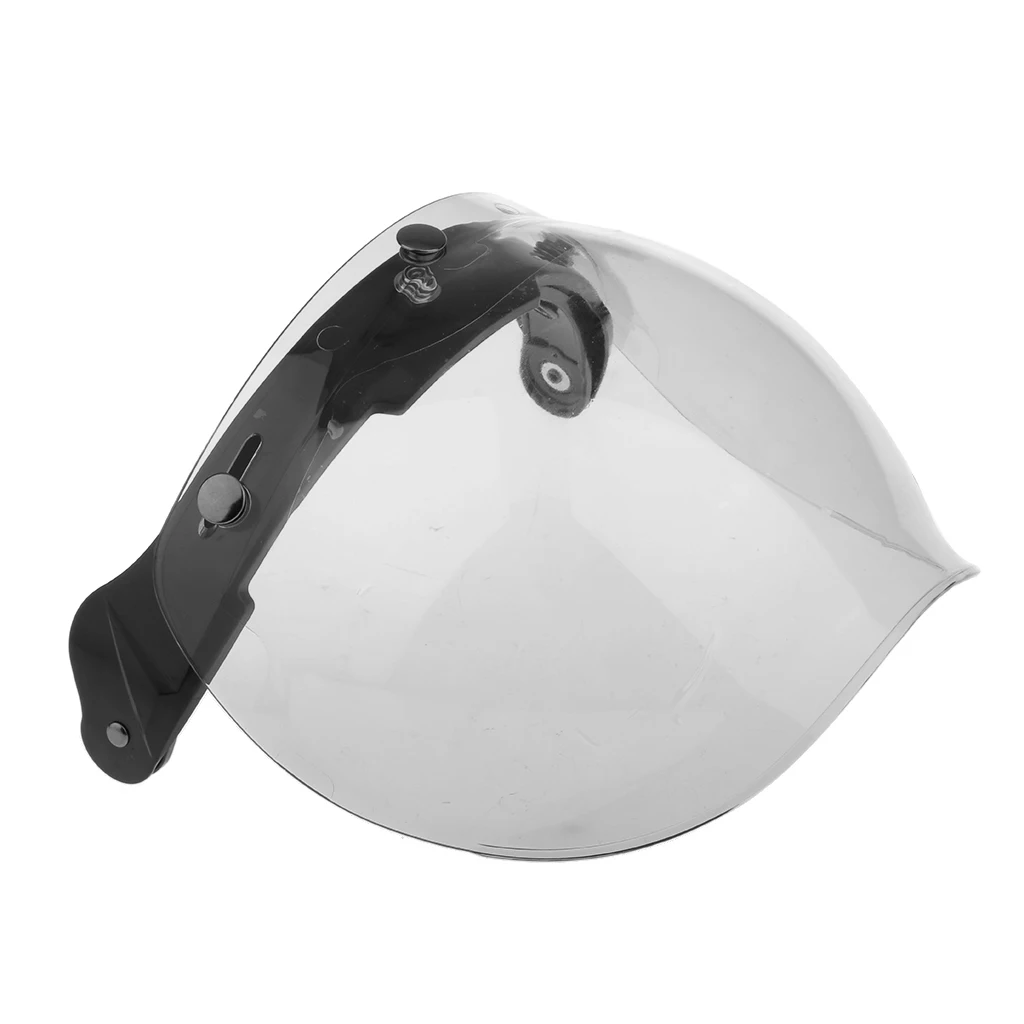 Motorcycle 3 Snap Helmet Visor Shield Flip Up Down Lens for 