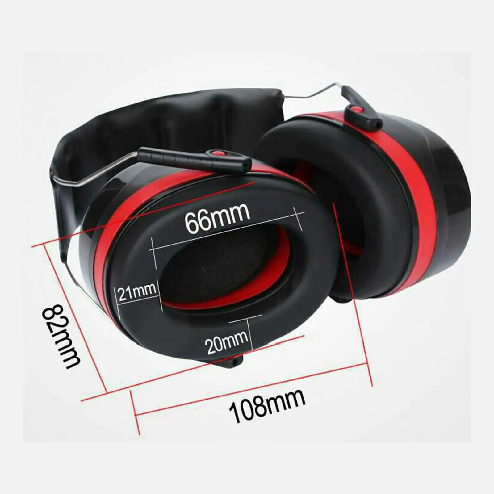 Noise Reduction Headphones Sound Blocking Adjustable Headband Noise Cancelling for Workshop Sleeping Mowing Lawn Study Drum
