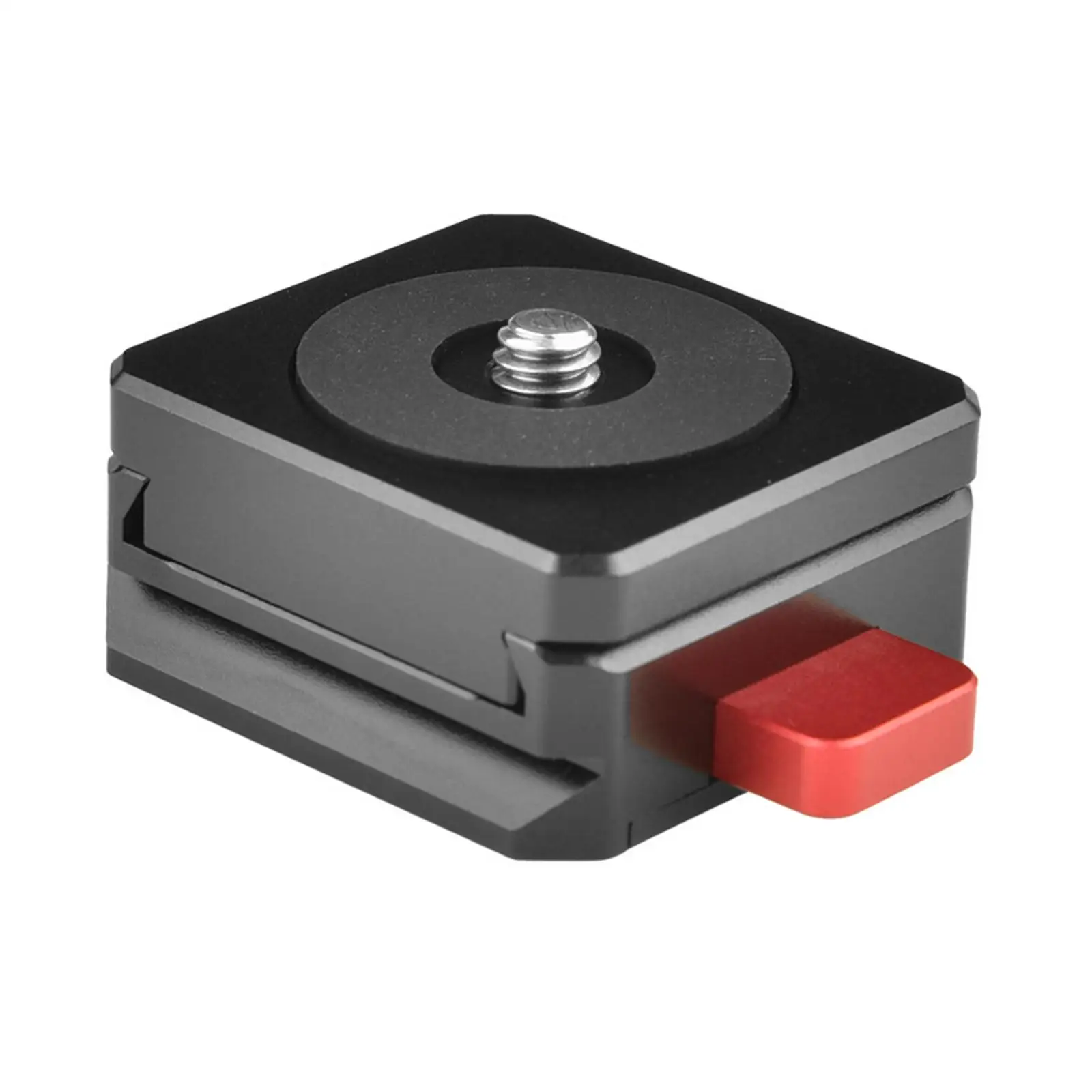 Release Plate Female Dock Male Lock Accessory 1/4inch Screw on The Top Durable for Monitor Mount Multipurpose