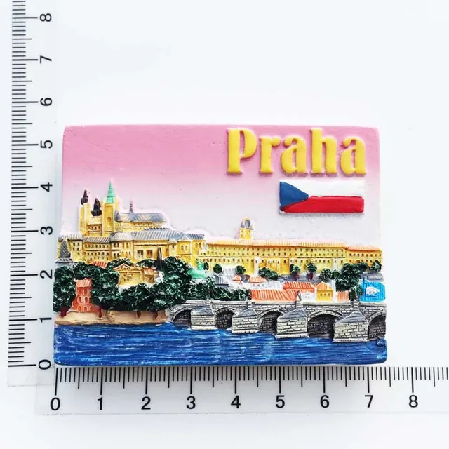 Tschechische Republik Tourist Souvenirs Kühlschrank Magneten Prag Reisen  Kühlschrank Magnetischen Aufkleber Aufkleber für Nachricht Bord Schöne  Geschenke