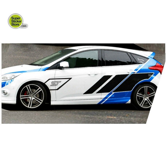 Ford Focus ST Performance, MK3, Custom Car Stickers, Ford Focus Styling  Decal, Focus ST Design Stickers, Car Graphics Decal Kit, Car Wrap 