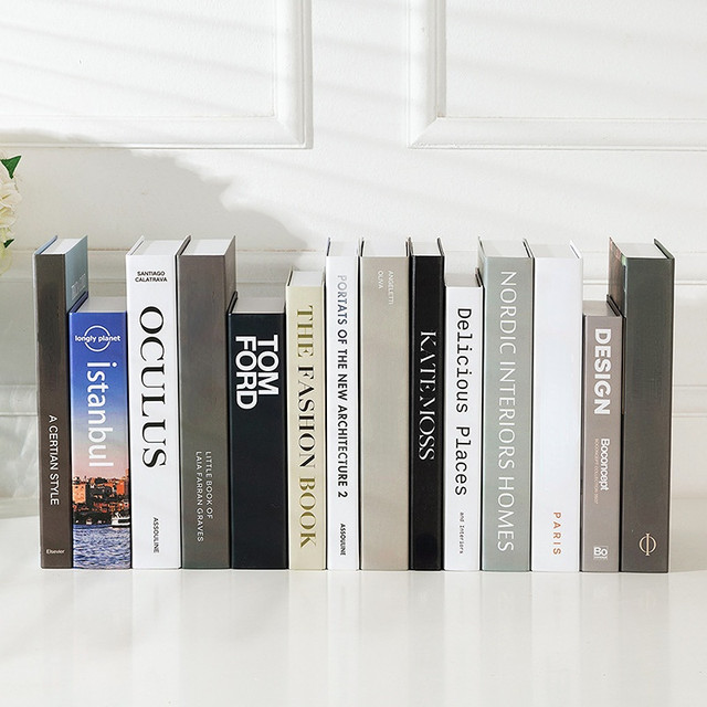  3 Decorative Books for Modern Home Decor - Faux Books