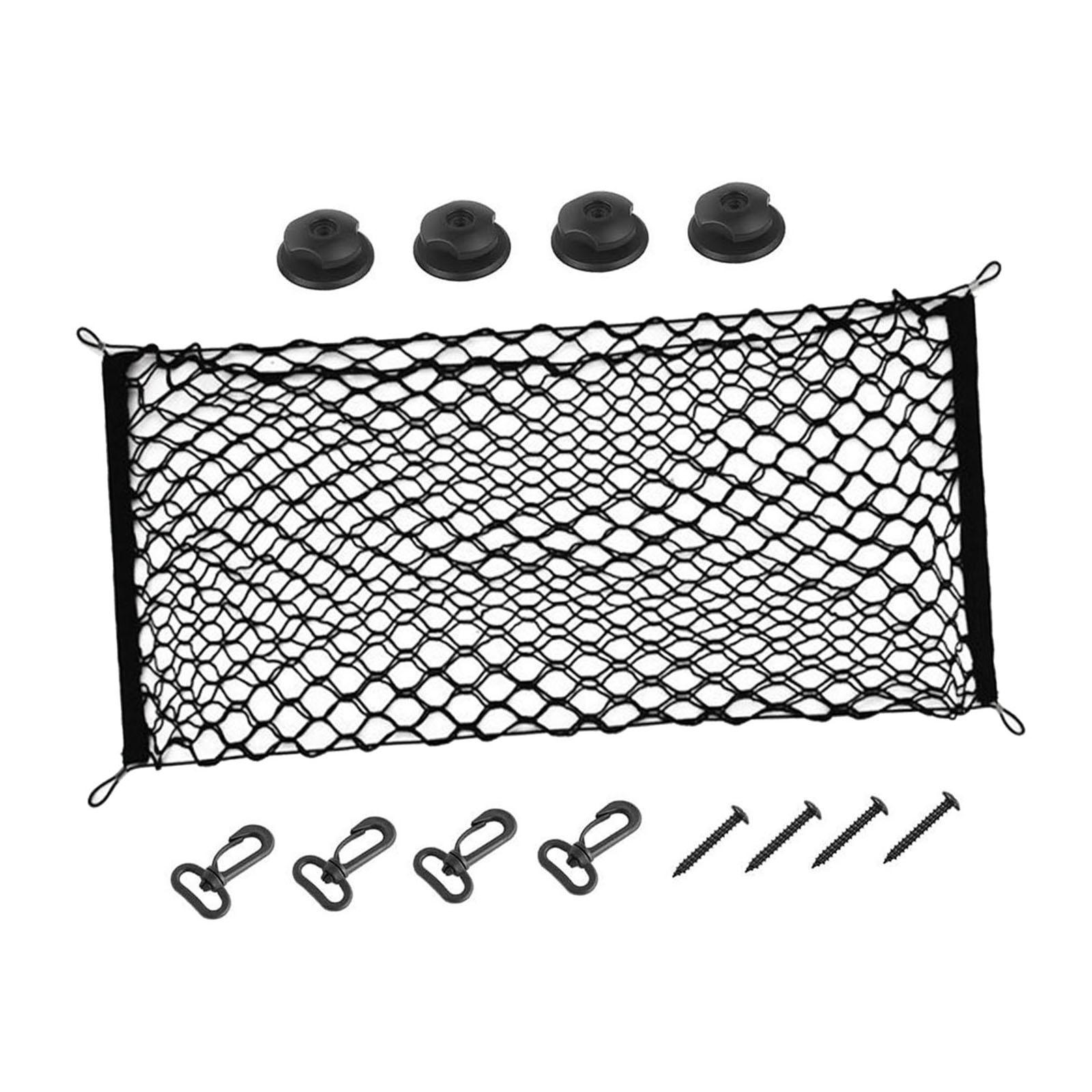 Automotive Cargo Net Universal Cargo Storage Mesh Net for SUV RV Car