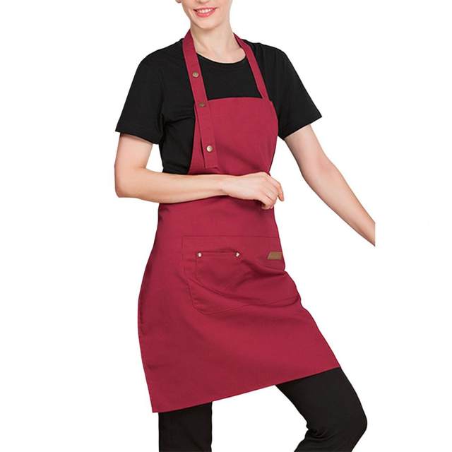 DELANTAL COCINA HOMBRE Mujer Cocinar Chef Alimenticio Ropa de Trabajo EUR  17,49 - PicClick FR