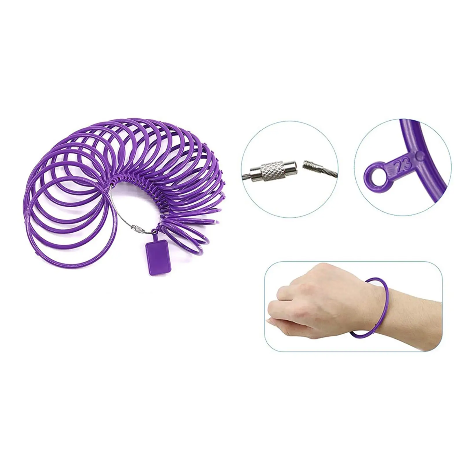 Bracelet Sizing Bangle Tool Wrist Size Guage Measuring for Jewelry Making