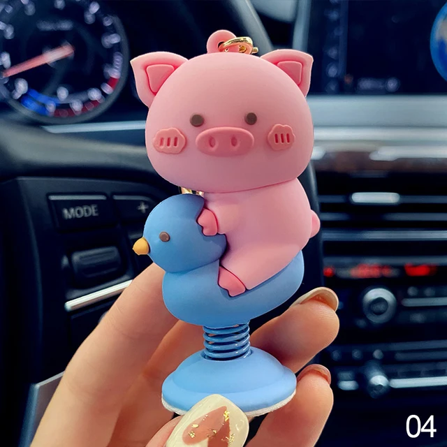 Simpatico pannello Auto cruscotto decorazione animale scuotendo la testa  giocattoli a molla in PVC Auto ornamento bambola Auto accessori interni  regalo - AliExpress