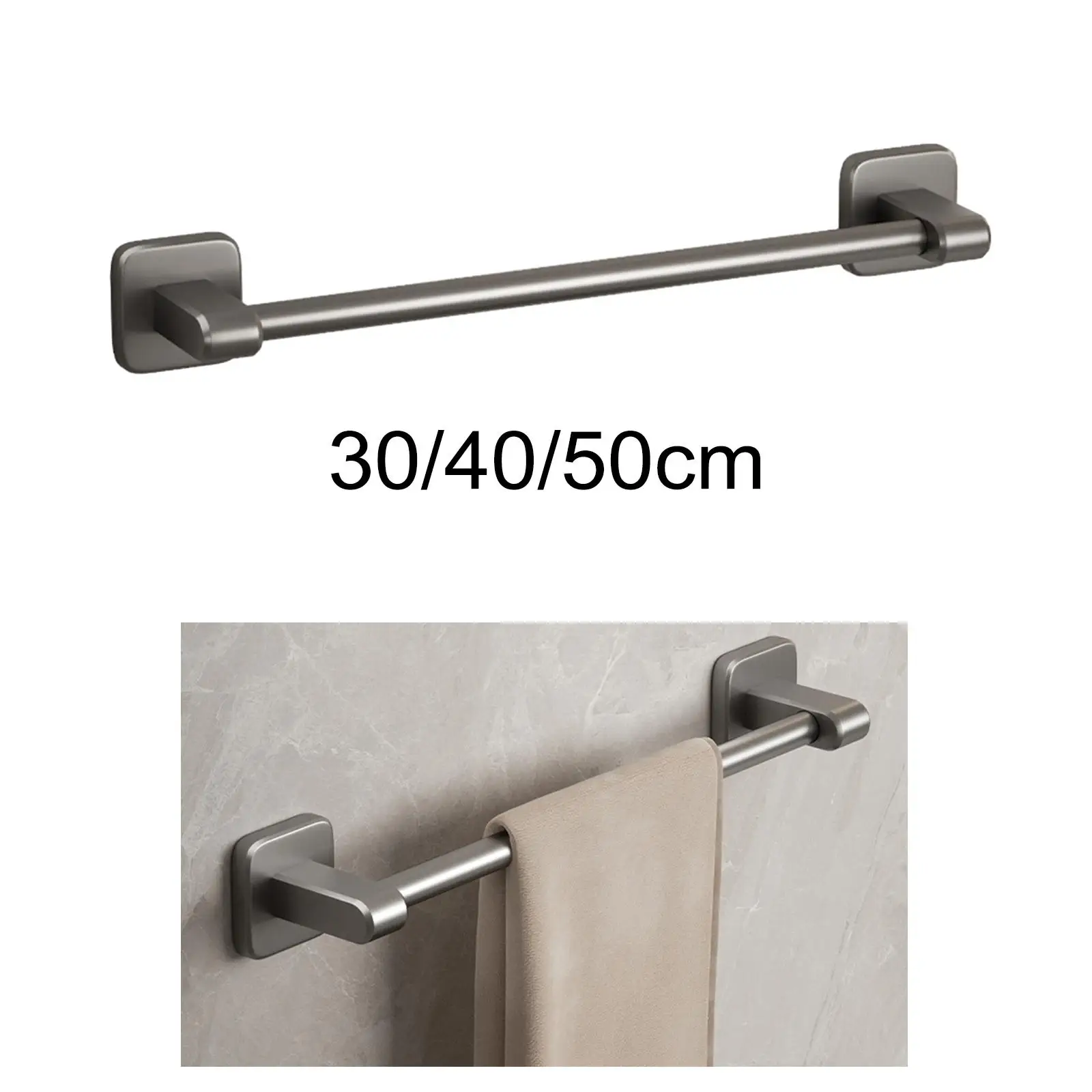 Towel Rack Towel Shelf ,Multi Function Accessories, Towel Hanging Rod Towel Bar for Living Room Door Wall Bathroom Accessory