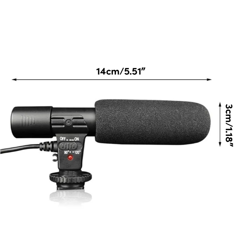 Title 1, Professional External 3.5mm Stereo Microphone f...