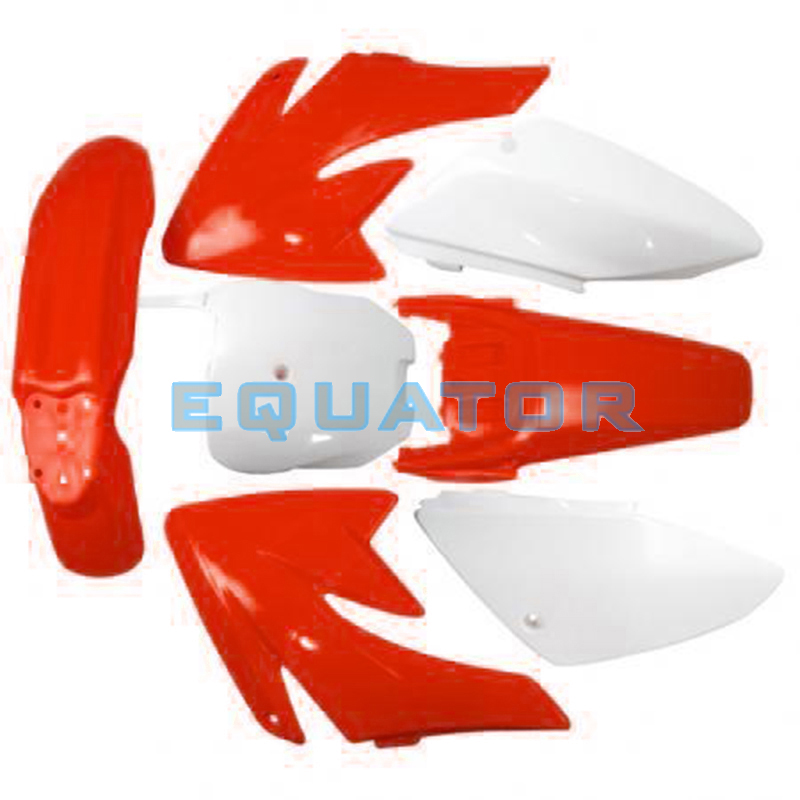 Kunststoff Abdeckung Verkleidung Kits Kotflügel Kotflügel Racer Sitze Gas Kraftstoff Tanks Für Honda XR50 CRF500 50/70/90/110/125CC Pit Dirt Bike – Detail 6