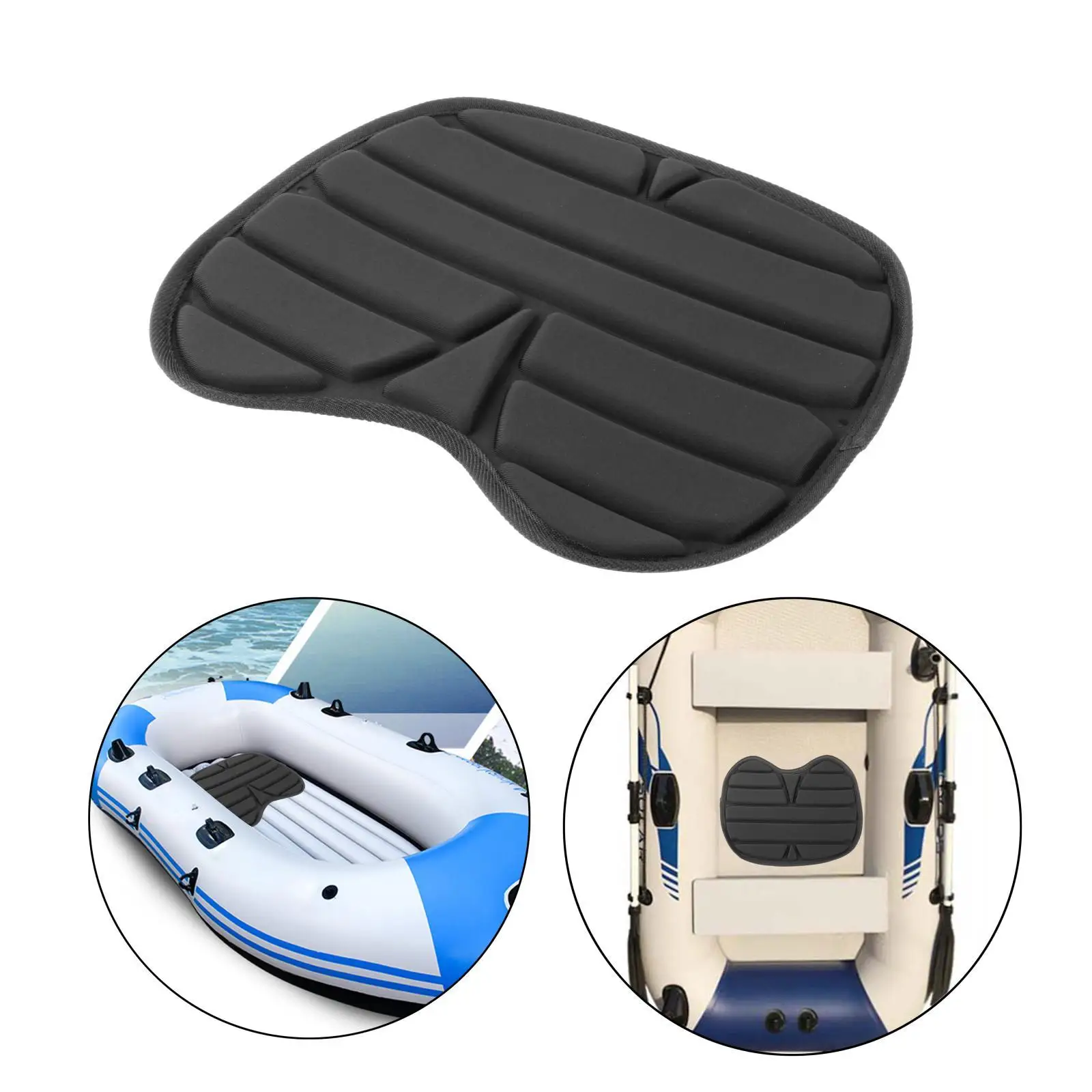  Cushion, Canoeing Canoe Boat Seat Pads, Waterproof  Pad, Detachable  Cushion