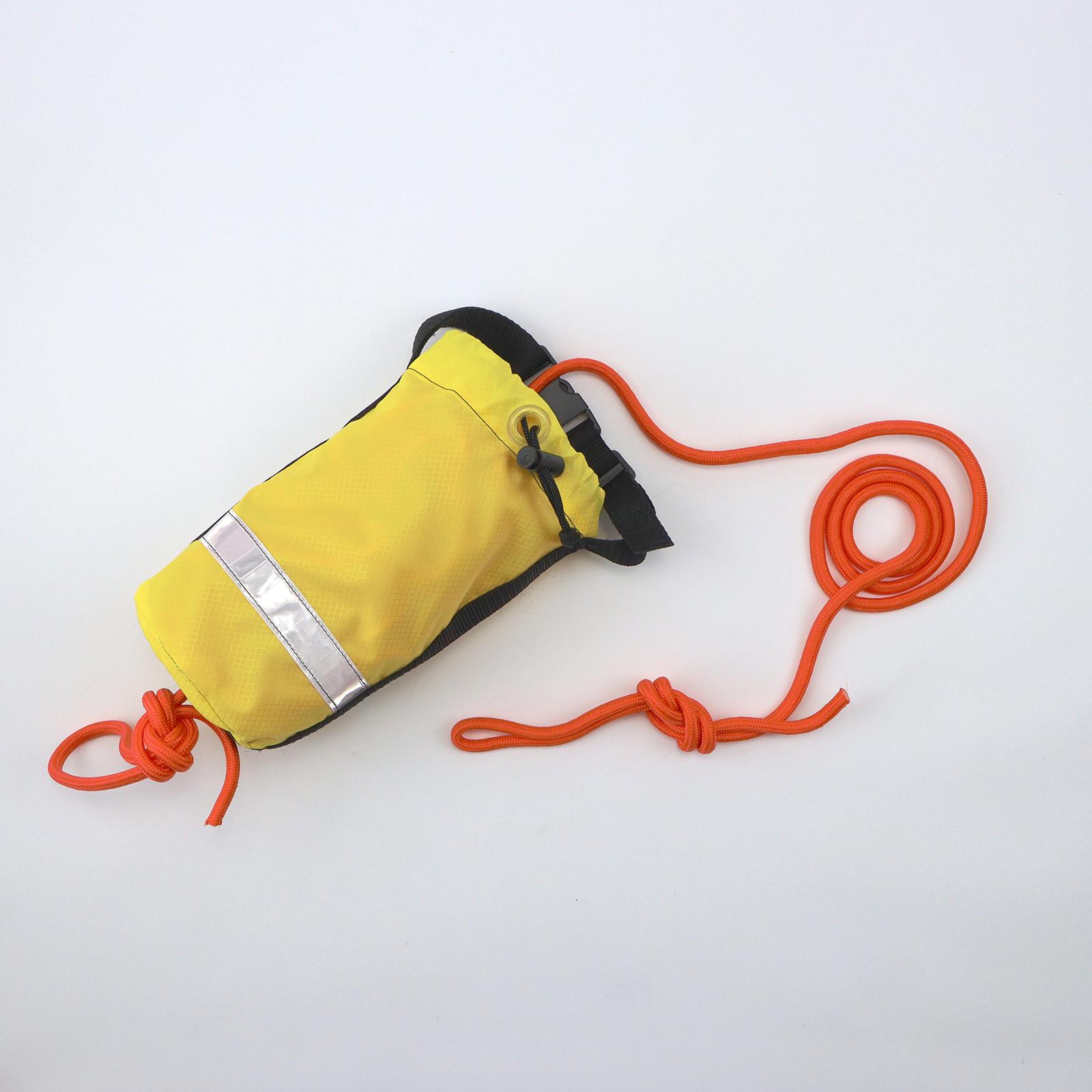 Water Throw Bag with 69ft Length of Rope Throw Rope Water Floating Rope Portable for Ice Fishing Boating Swimming Raft Gear