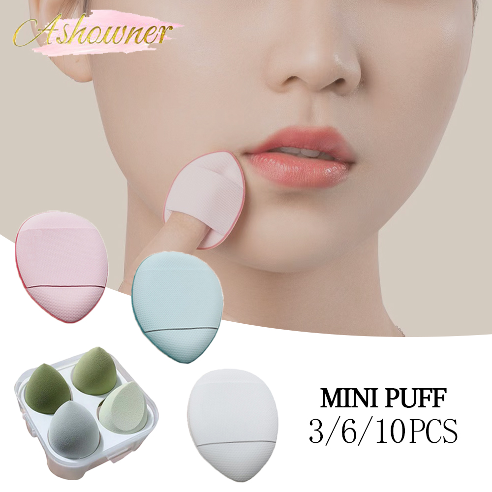 Best of Mini Powder Puff Makeup Sponge Face Concealer Foundation Make-up Air Cushion Makeup Sponge Finger Powder Puff Detail Makeup Tool Reviews & Tips