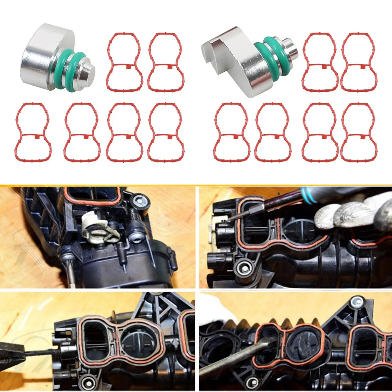 Swirl Flap Flaps Plug & Gaskets 714123100 Engine Parts Fits for bmw N57 N57S