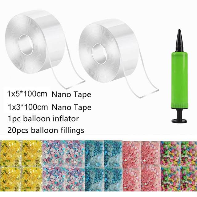 Home-appliance Diy Blow Bubble Nano Tape Double Sided Tape Nano