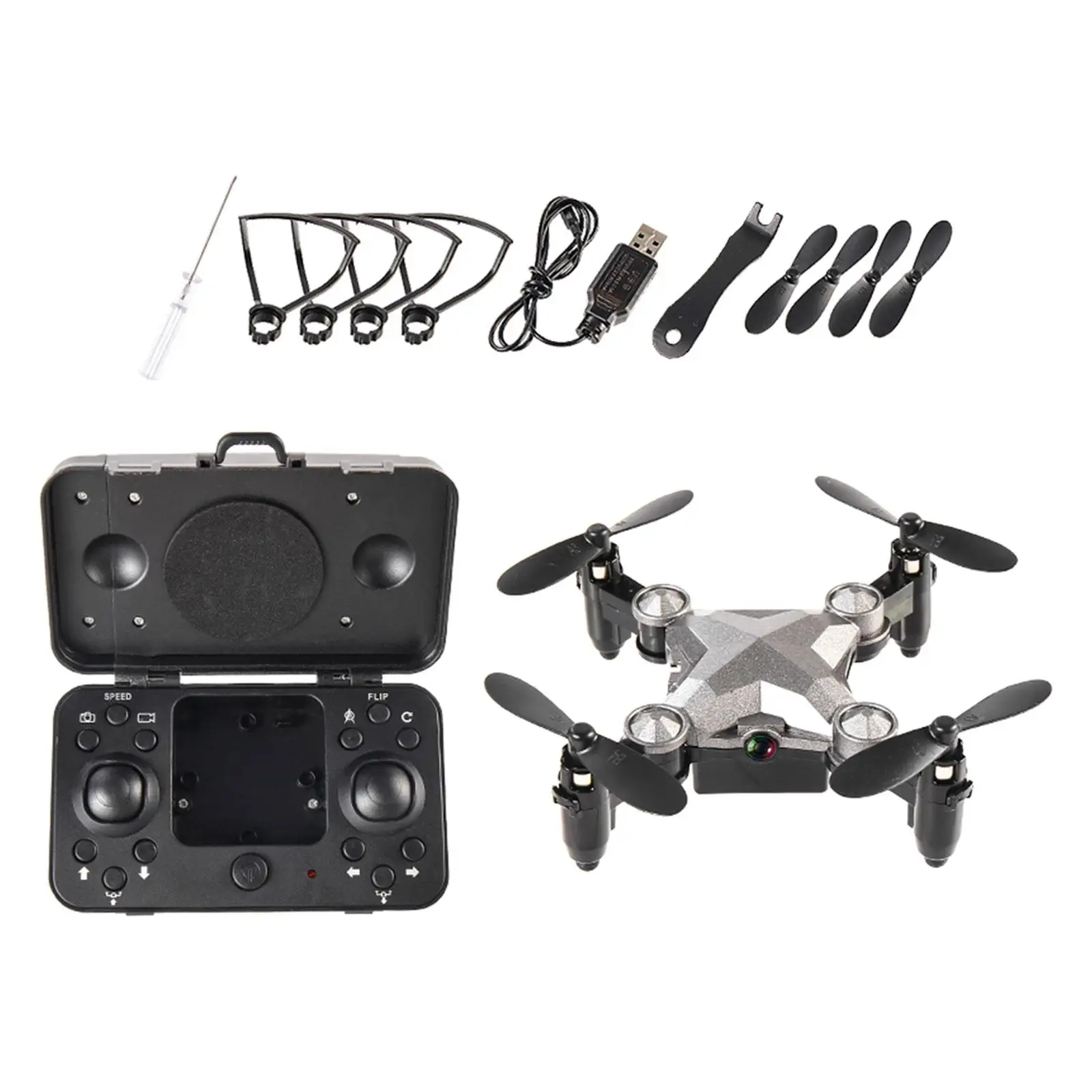Mini Drone 720 Camera WiFi Real Time Transmission 4 Channels Portable RC Aircraft for Birthday Gift Helicopter Toys Children