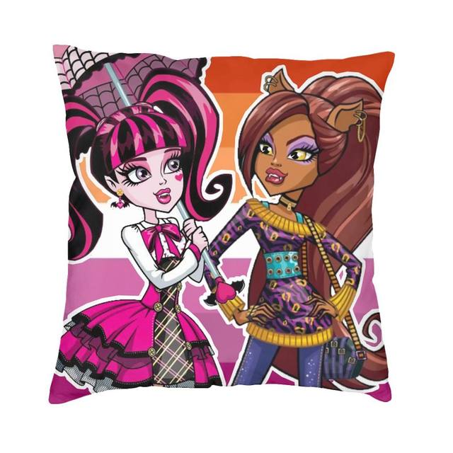 Dakimakura Anime Draculaura (monster high) Double Sided Print Life-size  Body Pillow Cover - AliExpress