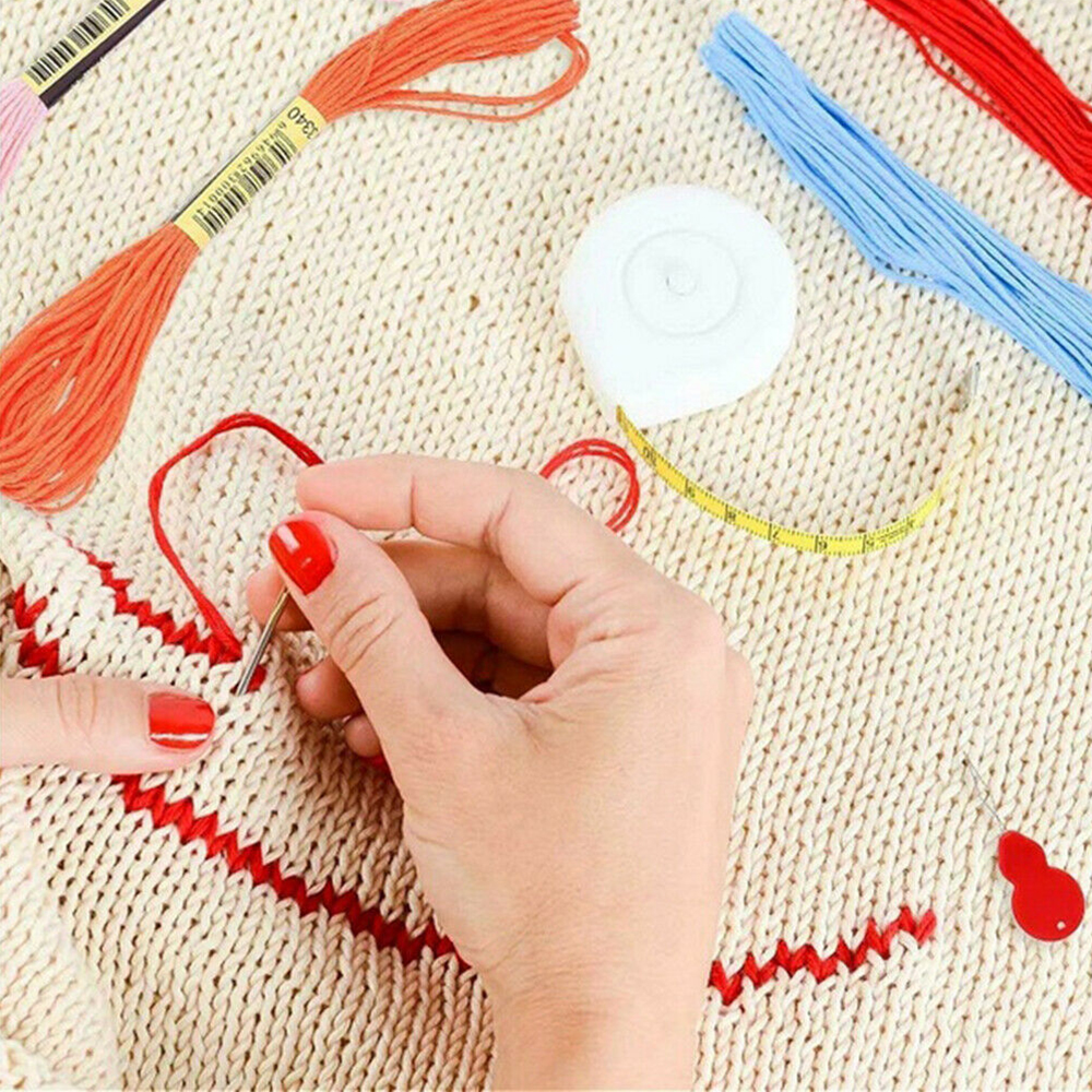 Description Picture 3 of item100/200/447 Pcs Embroidery Thread Mix Color Cotton Sewing Skeins Craft Cross Stitch Floss Kit Line DIY Tools Make Bracelets