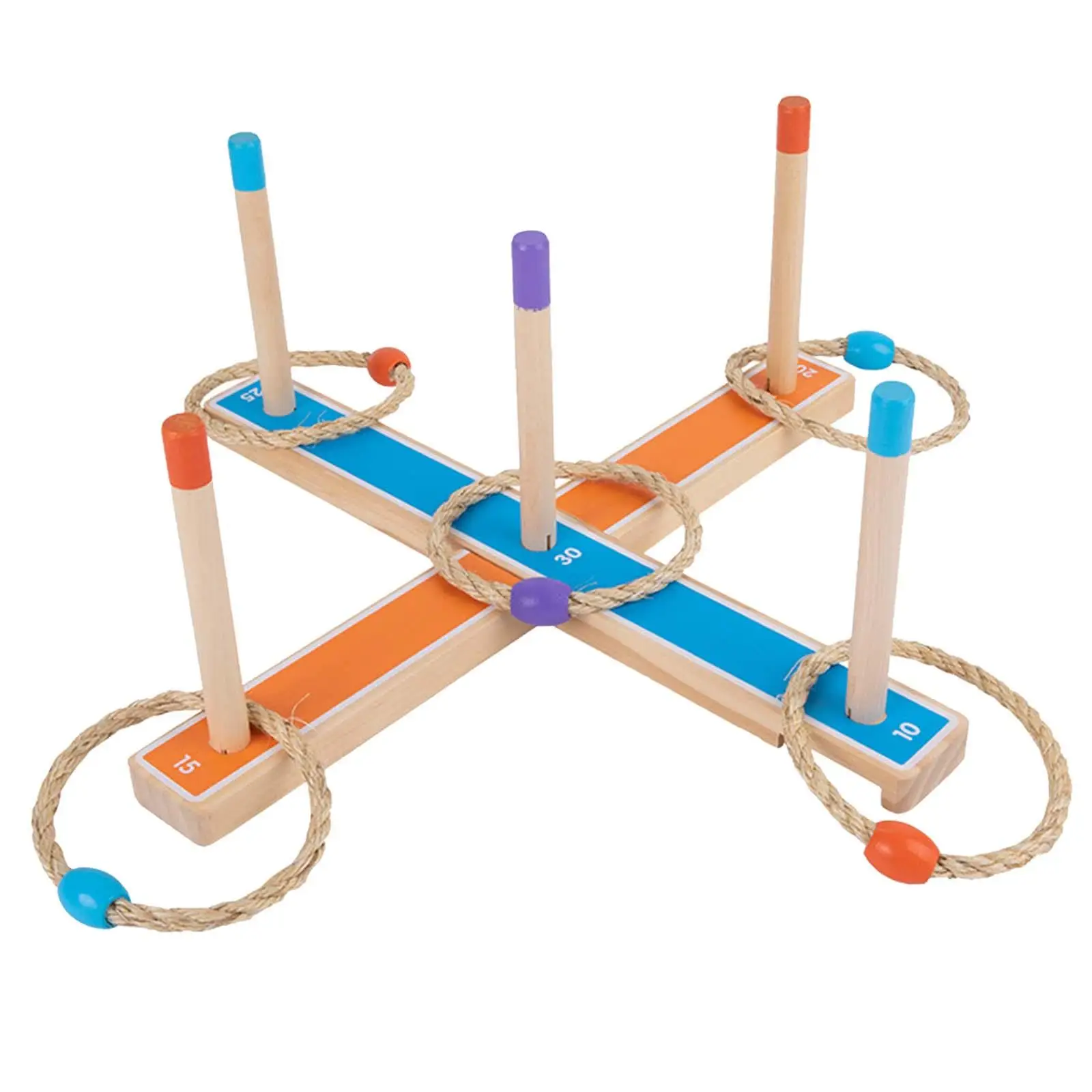 Ring Tossing Game Children Gift Adults Kids Playset for Garden Playground