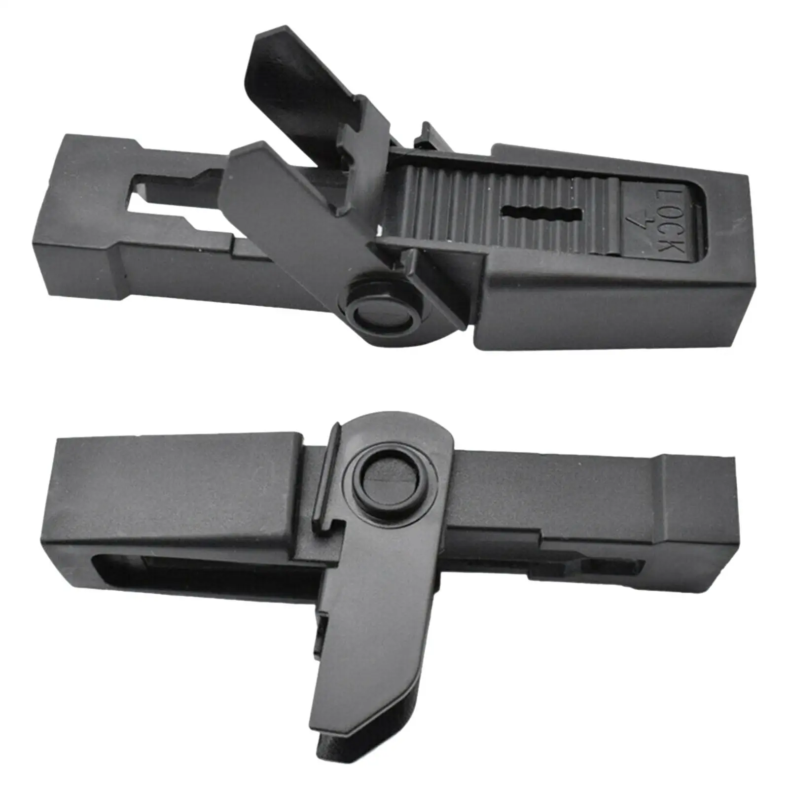 2x Auto Front Wiper Clip, Dkw100020 Black for Discovery 2 L322 Accessories High Quality.