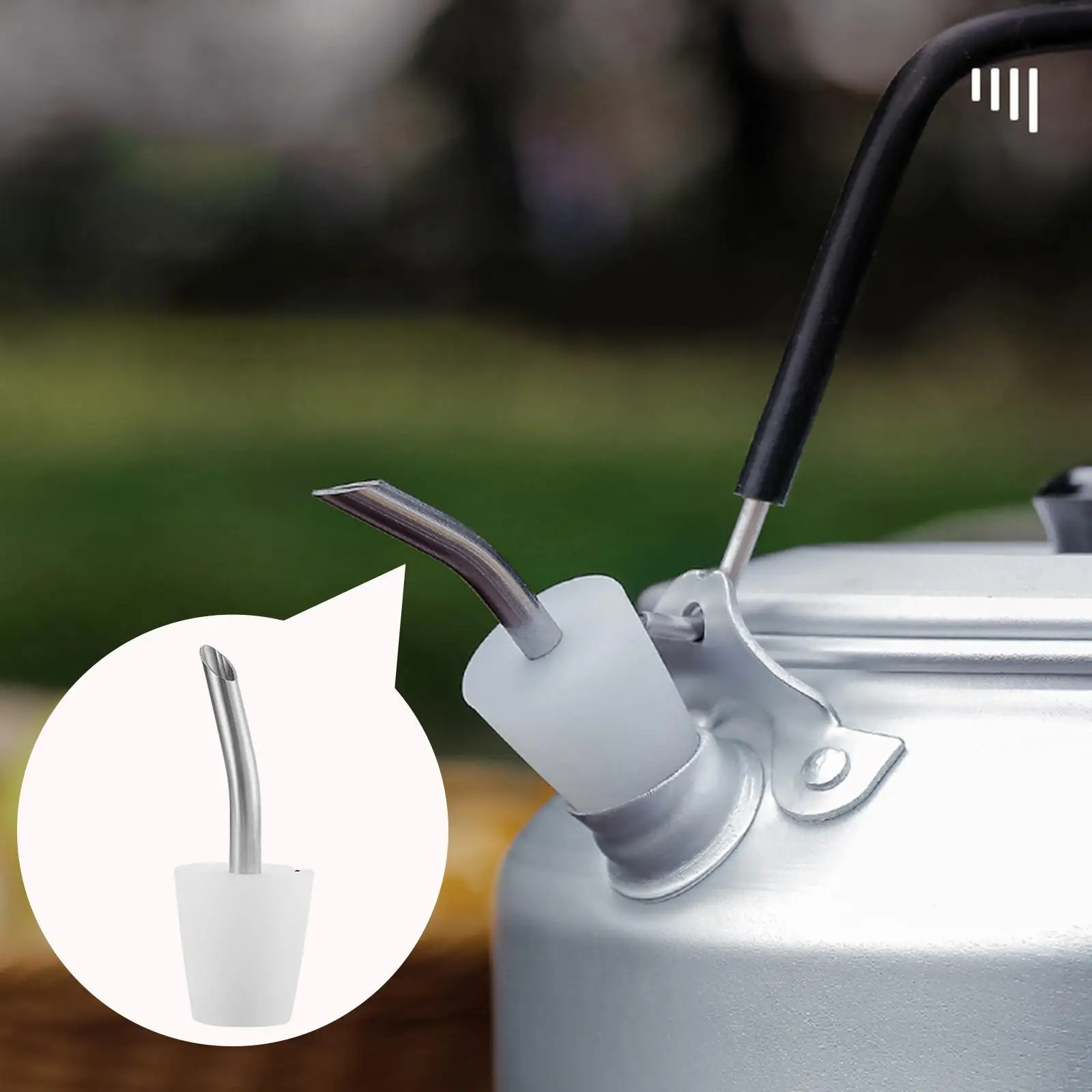 Portable Outdoor Kettle Spout Convert Faucet Replacement Accessories Conversion Water Nozzle Teapot Mouths for Camping Travel