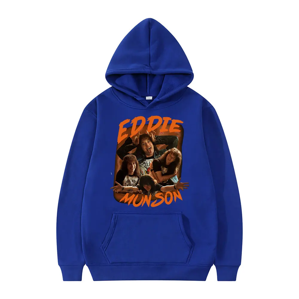 Stranger Things 4 Eddie Munson Graphics Popular Hoodie Trend Design ...