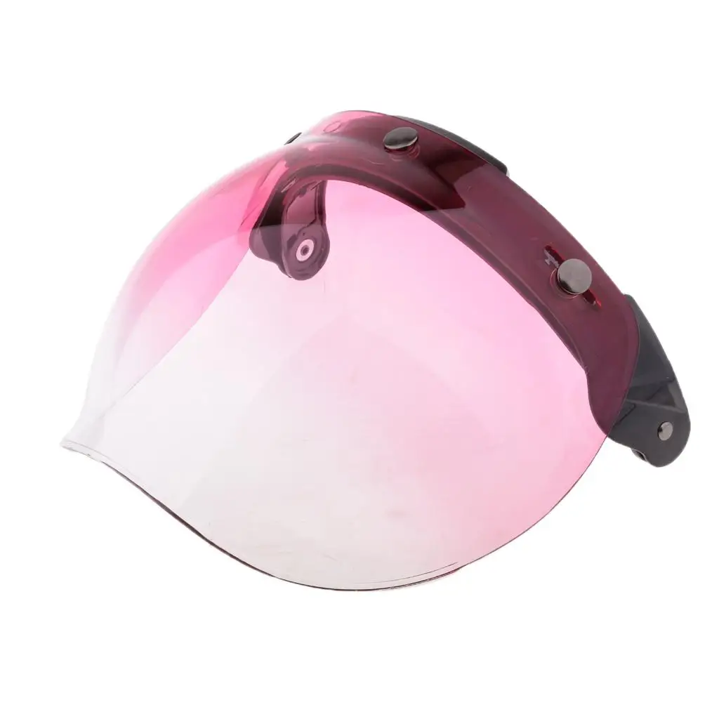Gradient 3-Snap Wind Shield Visor for Biltwell Gringo Bonanza Motorcycle Helmet