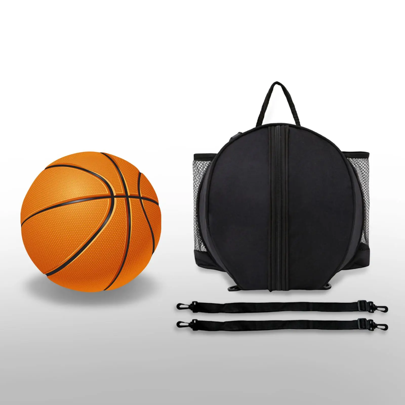 Basketball Shoulder Bag Football Bag Sports Ball Bag Accessories Waterproof Storing Clothes or Sports Shoes Adjustable Strap